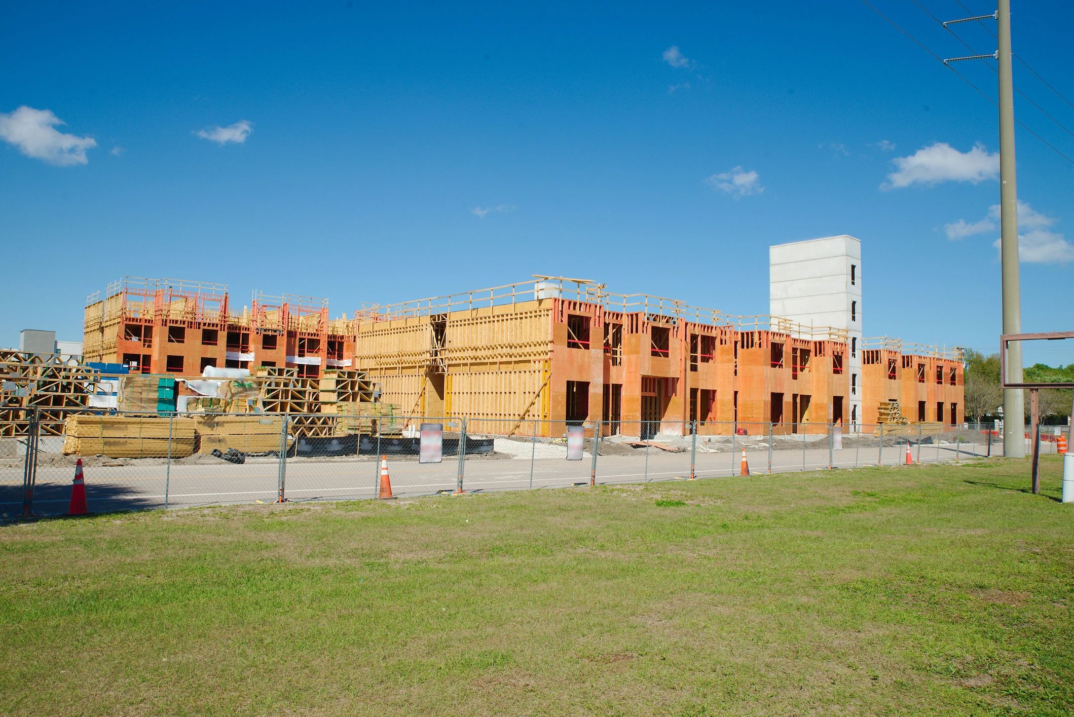 Residential construction framing for major home improvements